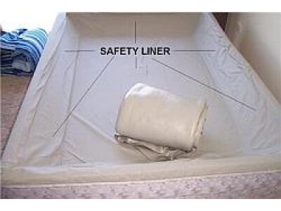 clipper soft sided waterbed liner