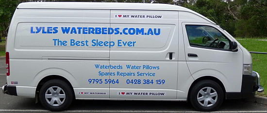 waterbed service van
