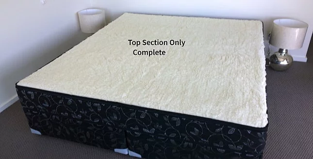 waterbed top section