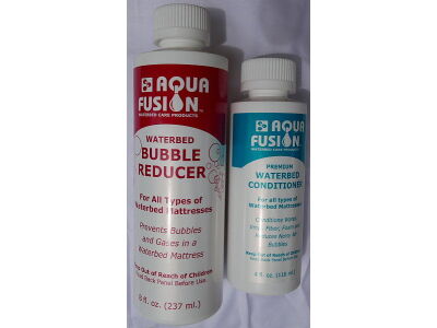 waterbed Bubble Reducer and 1 Year conditioner Pack